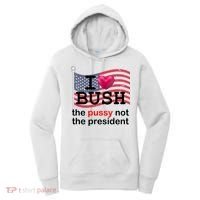 I Heart Bush The Pussy Not The President Women's Hoodie thumb 0