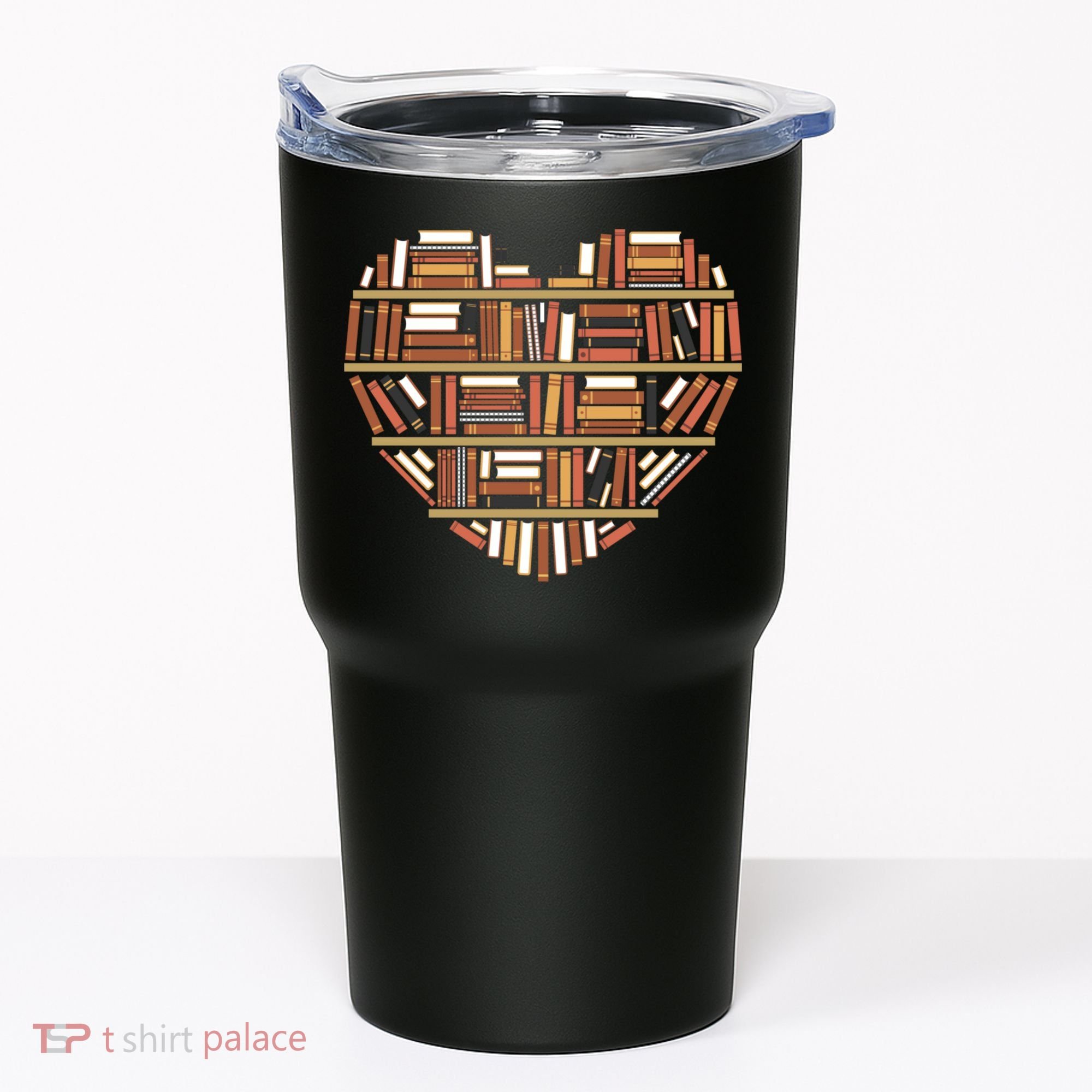 I Heart Books I Love Books Gift Tumbler