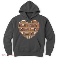 I Heart Books I Love Books Gift Hoodie thumb 0