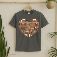 I Heart Books I Love Books Gift T-Shirt thumb 2