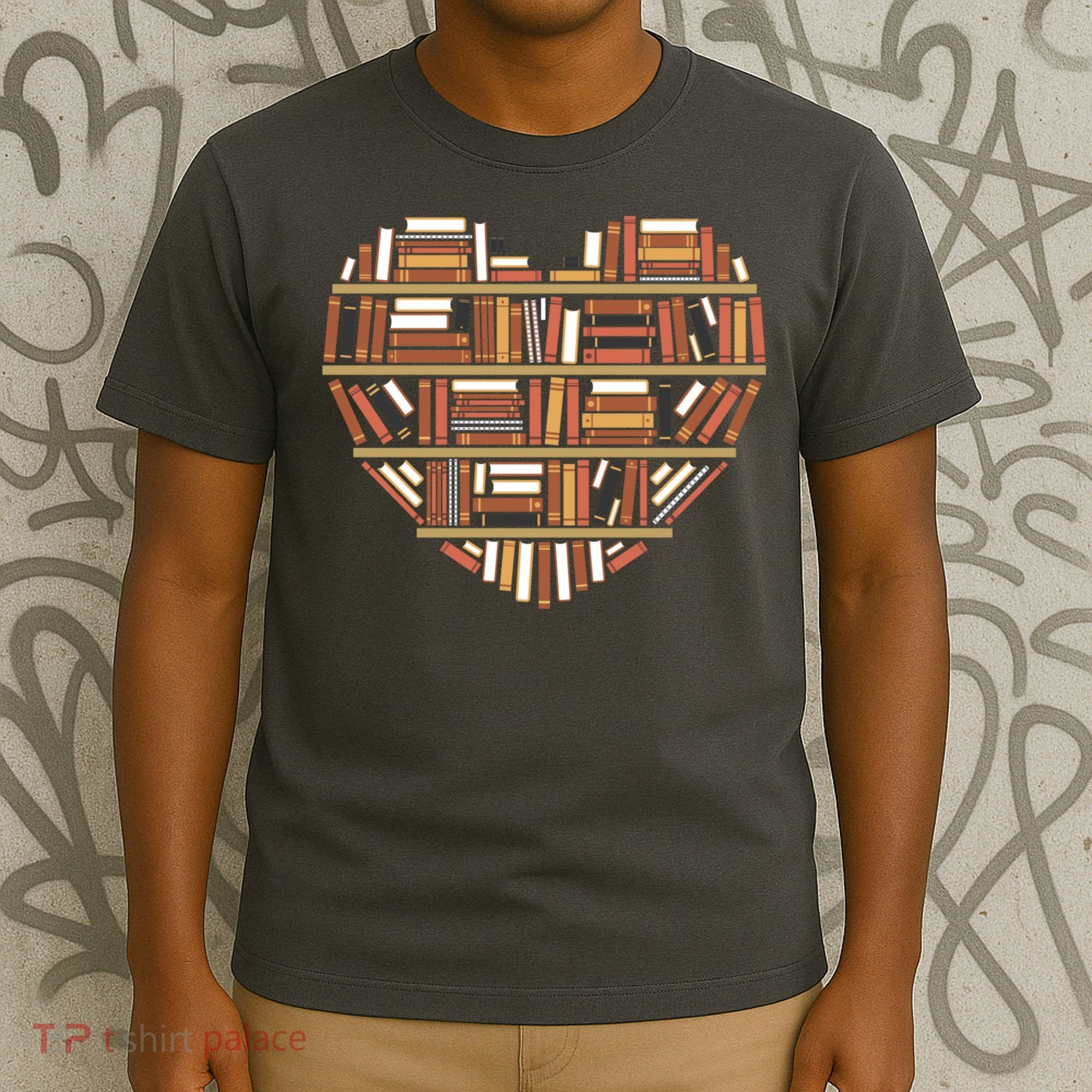 I Heart Books I Love Books Gift T-Shirt