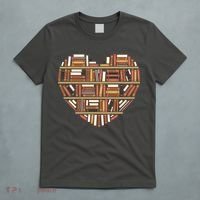 I Heart Books I Love Books Gift T-Shirt thumb 5