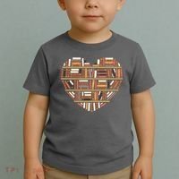 I Heart Books I Love Books Gift Toddler T-Shirt thumb 2