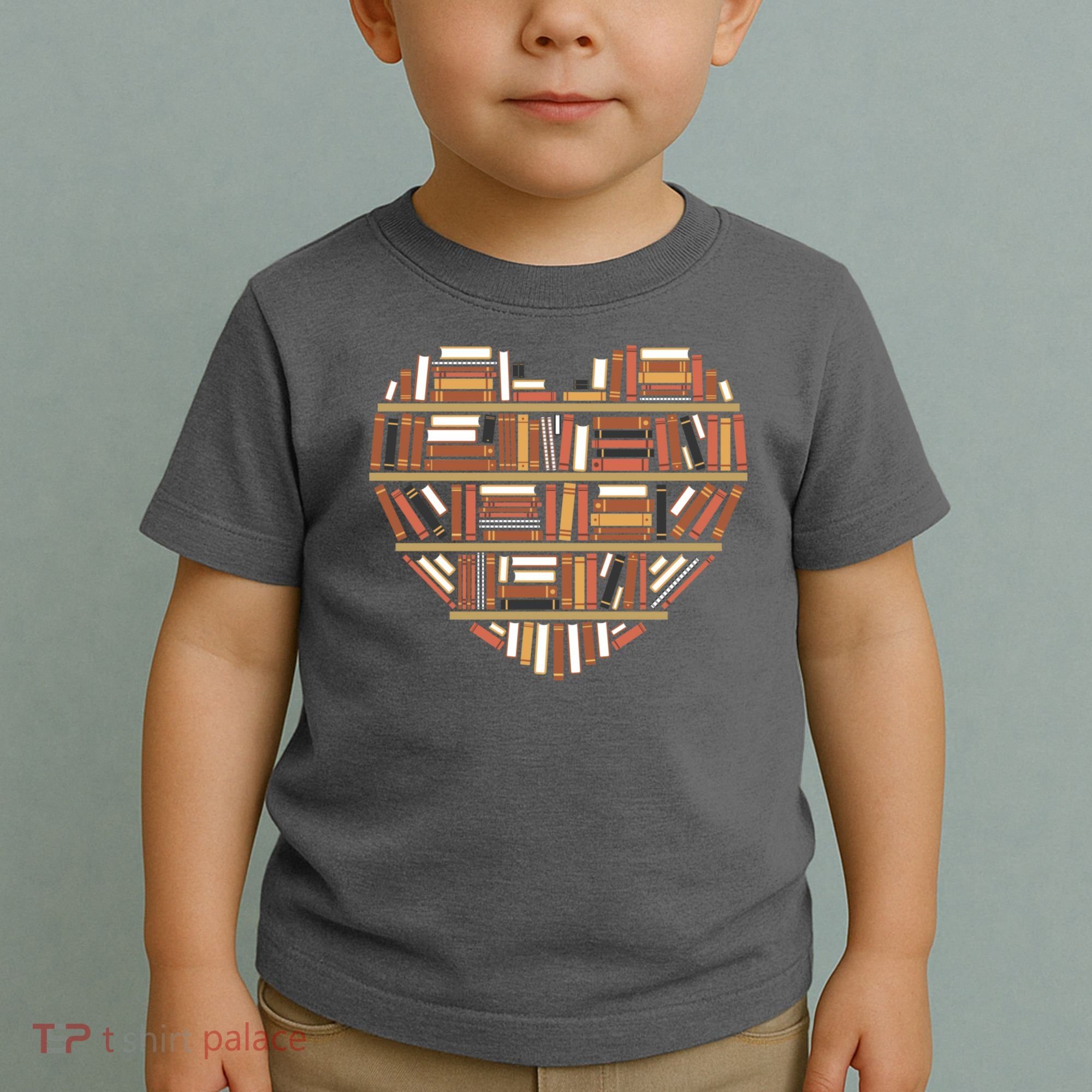 I Heart Books I Love Books Gift Toddler T-Shirt