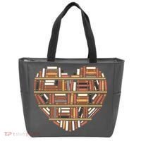 I Heart Books I Love Books Gift Tote Bag thumb 0