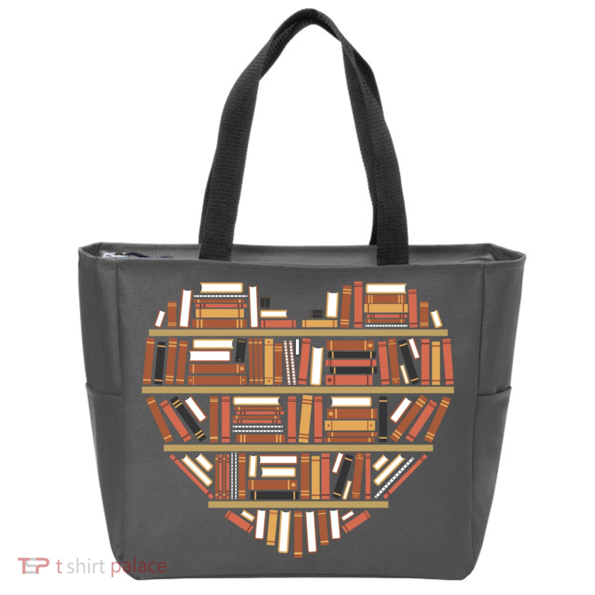I Heart Books I Love Books Gift Tote Bag
