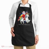 I Have Been Missing Out Santa Riding Unicorn Apron thumb 2
