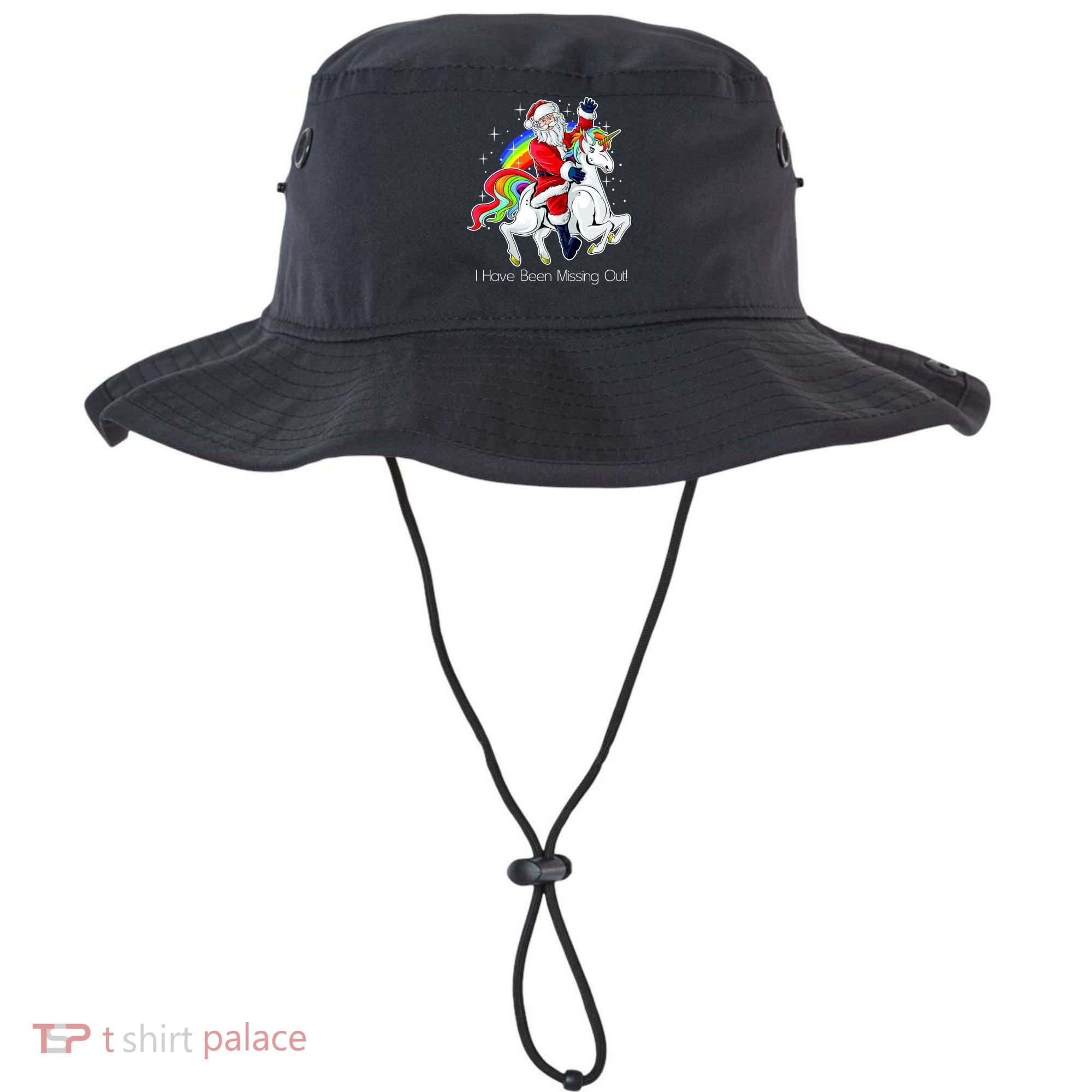 I Have Been Missing Out Santa Riding Unicorn Bucket Hat