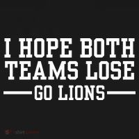 I Hope Both Teams Lose Go Lions Backpack thumb 2