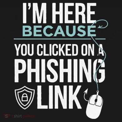 IM Here Because You Clicked On Phishing Link Cyber Security City Backpack