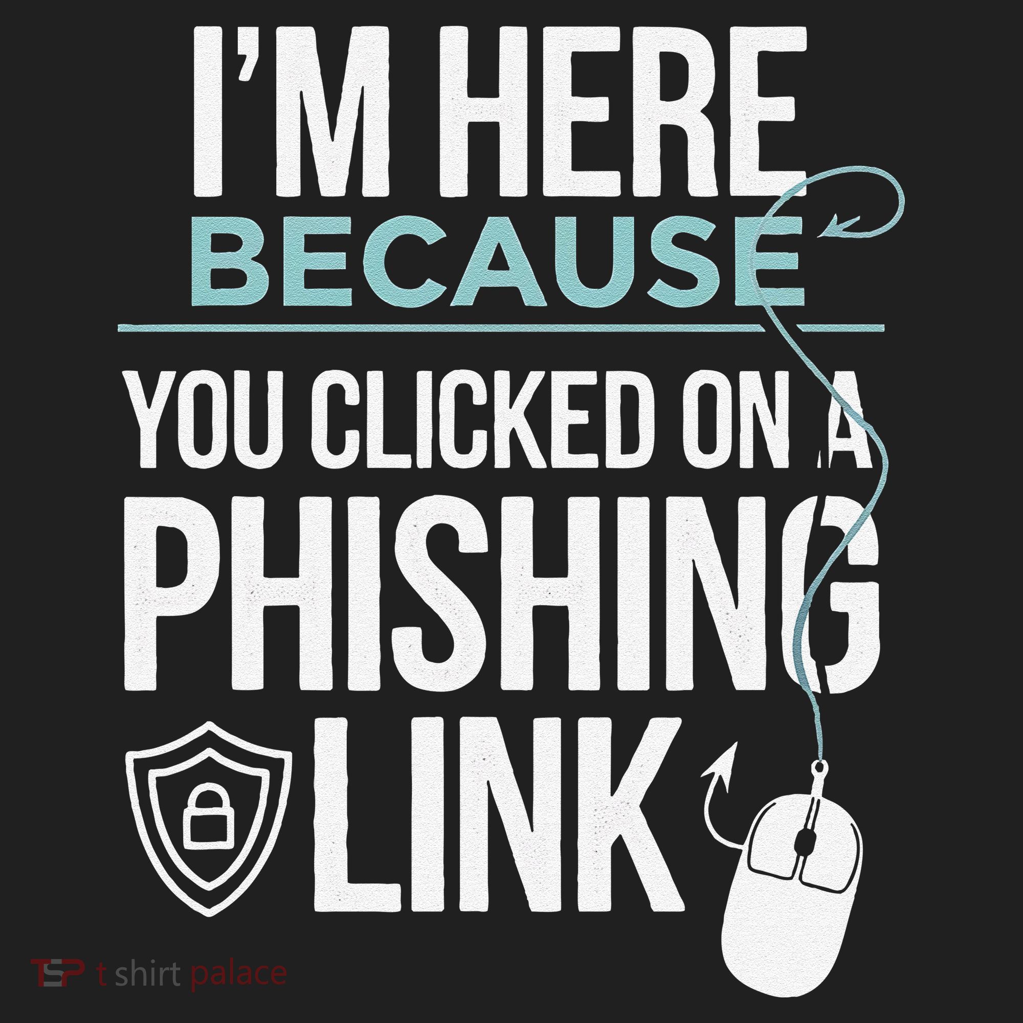 IM Here Because You Clicked On Phishing Link Cyber Security Beanie