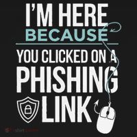 IM Here Because You Clicked On Phishing Link Cyber Security Kids Hoodie thumb 5