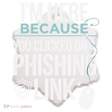 IM Here Because You Clicked On Phishing Link Cyber Security Ceramic Ornament