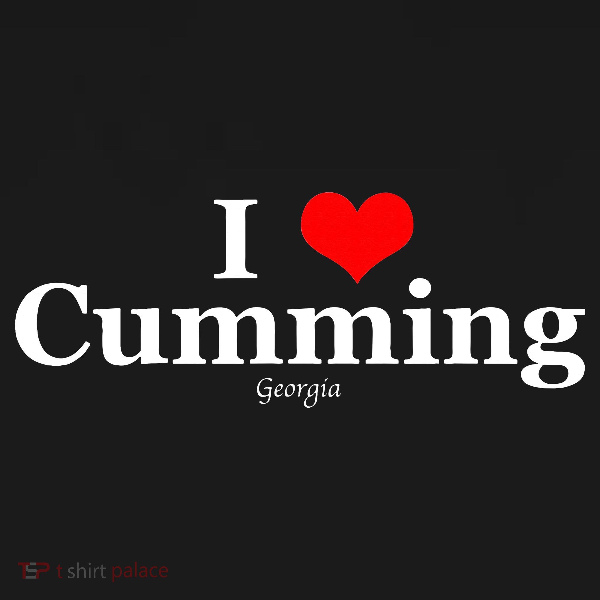 I Heart Cumming Georgia Long Sleeve Shirt