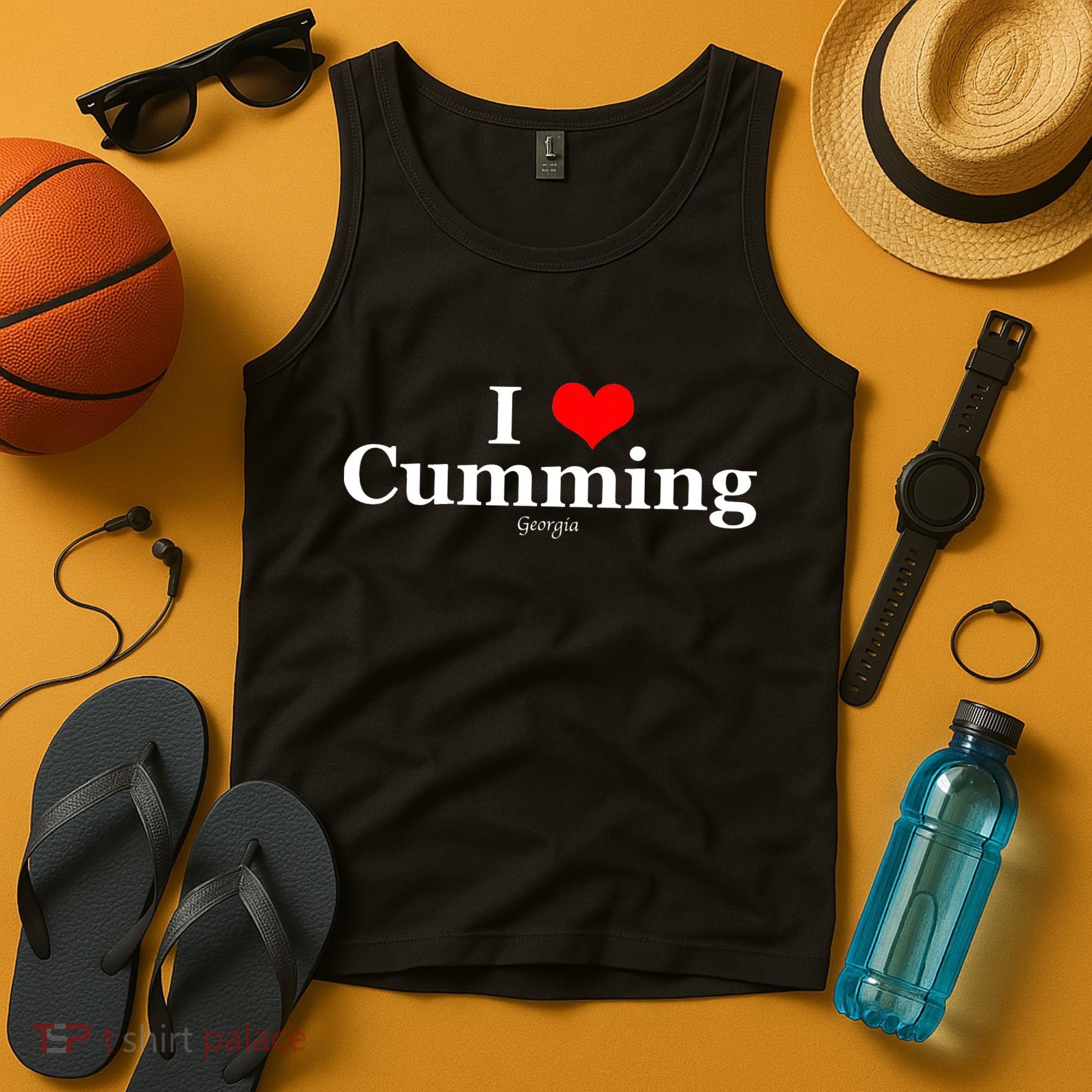I Heart Cumming Georgia Tank Top