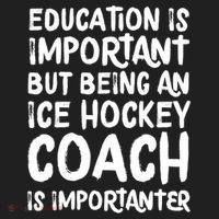 Ice Hockey Coach Is Importanter Funny School Trainer Gift Women's Sweatshirt thumb 2