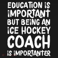 Ice Hockey Coach Is Importanter Funny School Trainer Gift Women's Hoodie thumb 2