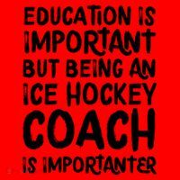 Ice Hockey Coach Is Importanter Funny School Trainer Gift Santa Hat thumb 1