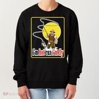 I'm Hot Cuz I'm Fly Fly Fishing Funny Women's Sweatshirt thumb 0