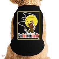 I'm Hot Cuz I'm Fly Fly Fishing Funny Doggie Tank thumb 0