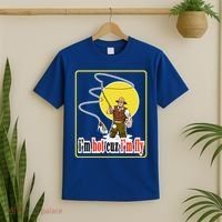 I'm Hot Cuz I'm Fly Fly Fishing Funny T-Shirt thumb 2