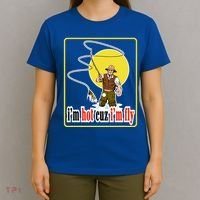 I'm Hot Cuz I'm Fly Fly Fishing Funny T-Shirt thumb 4