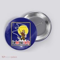 I'm Hot Cuz I'm Fly Fly Fishing Funny Button thumb 0
