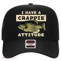 I Have Crappie Attitude Fishing Funny Fish Hat thumb 0