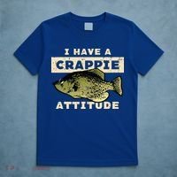 I Have Crappie Attitude Fishing Funny Fish T-Shirt thumb 5