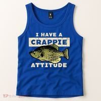 I Have Crappie Attitude Fishing Funny Fish Tank Top thumb 2