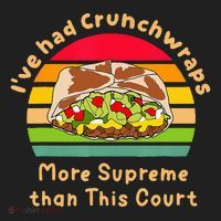 I’Ve Had Crunchwraps More Supreme Than This Court Golf Towel thumb 3