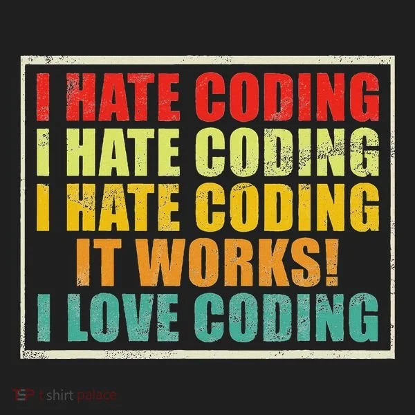 I Hate Coding It Works I Love Coding Funny Programmer Beanie