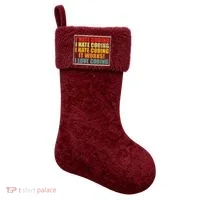 I Hate Coding It Works I Love Coding Funny Programmer Christmas Stocking thumb 0
