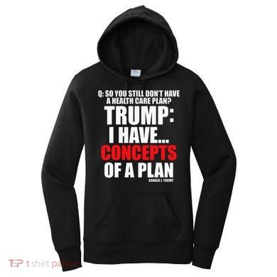 I Have... Concepts Of A Plan Women's Hoodie