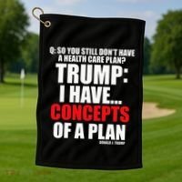I Have... Concepts Of A Plan Golf Towel thumb 1