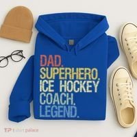 Ice Hockey Coach Cool Gift Hoodie thumb 4