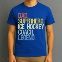 Ice Hockey Coach Cool Gift T-Shirt thumb 3