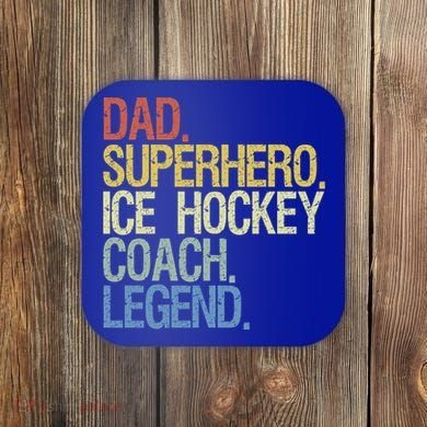 Ice Hockey Coach Cool Gift Coaster