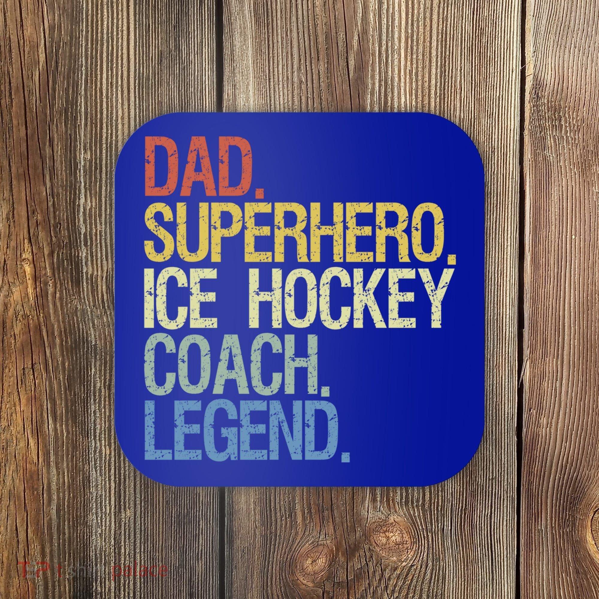 Ice Hockey Coach Cool Gift Coaster