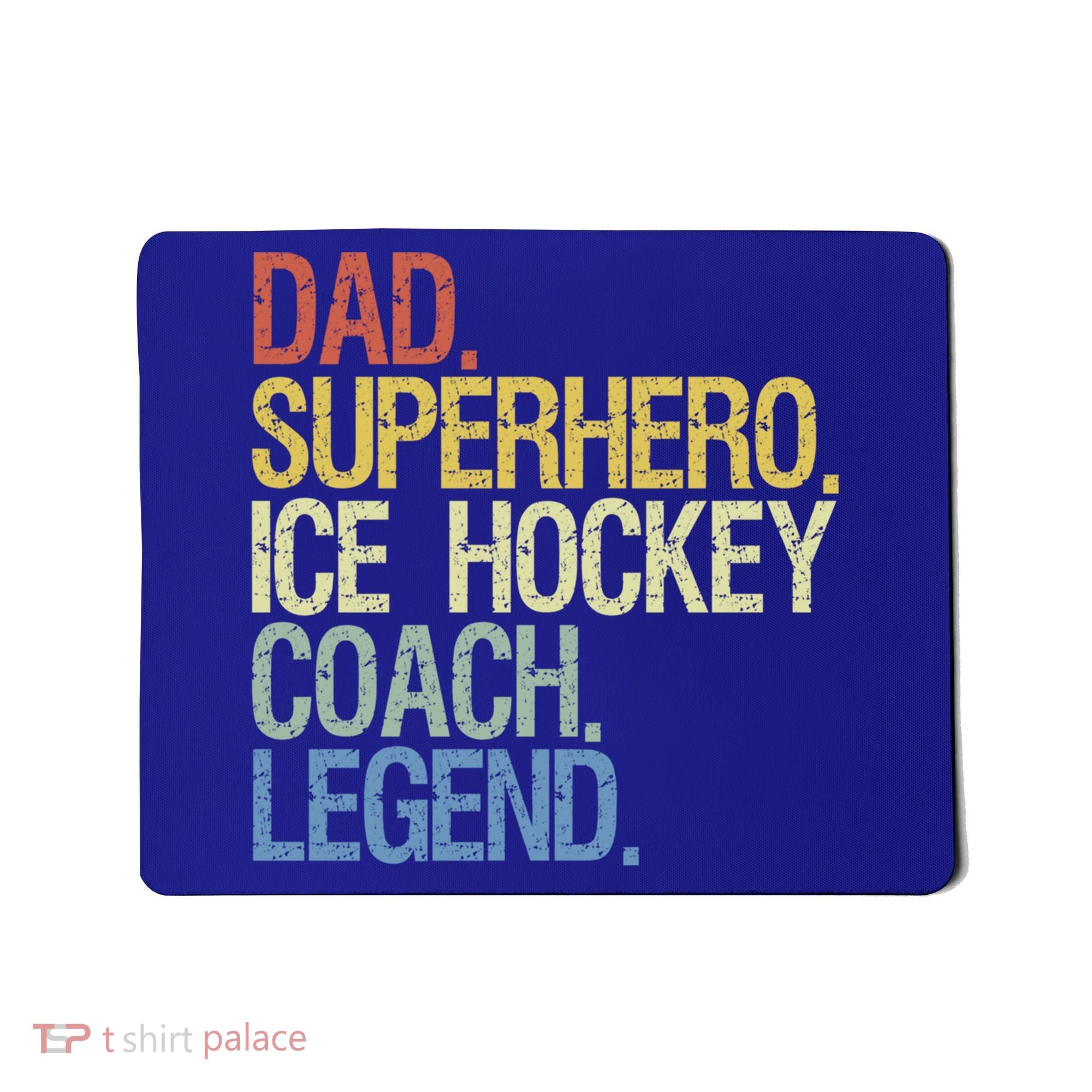 Ice Hockey Coach Cool Gift Mousepad