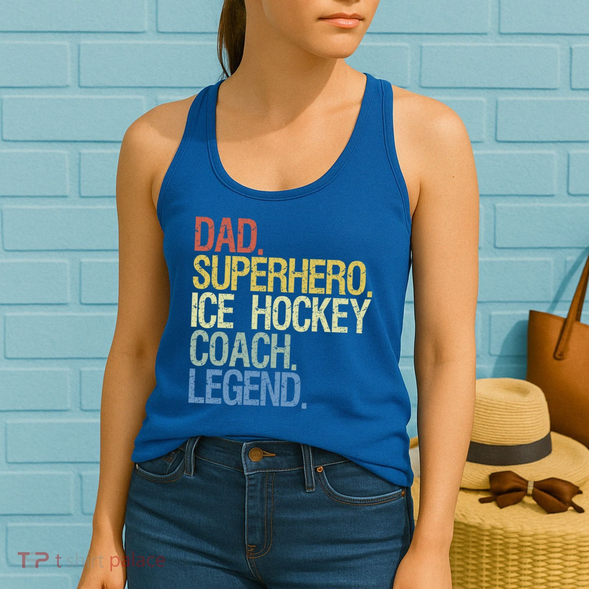 Ice Hockey Coach Cool Gift Women's Tank Top