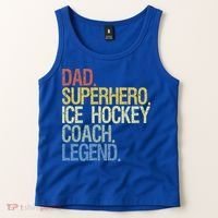 Ice Hockey Coach Cool Gift Tank Top thumb 2