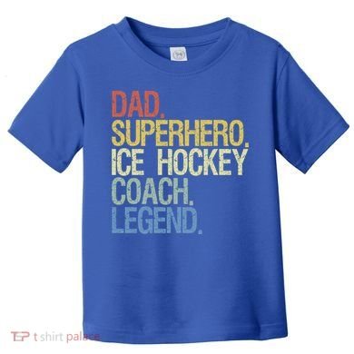 Ice Hockey Coach Cool Gift Toddler T-Shirt
