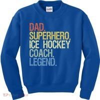 Ice Hockey Coach Cool Gift Kids Sweatshirt thumb 0
