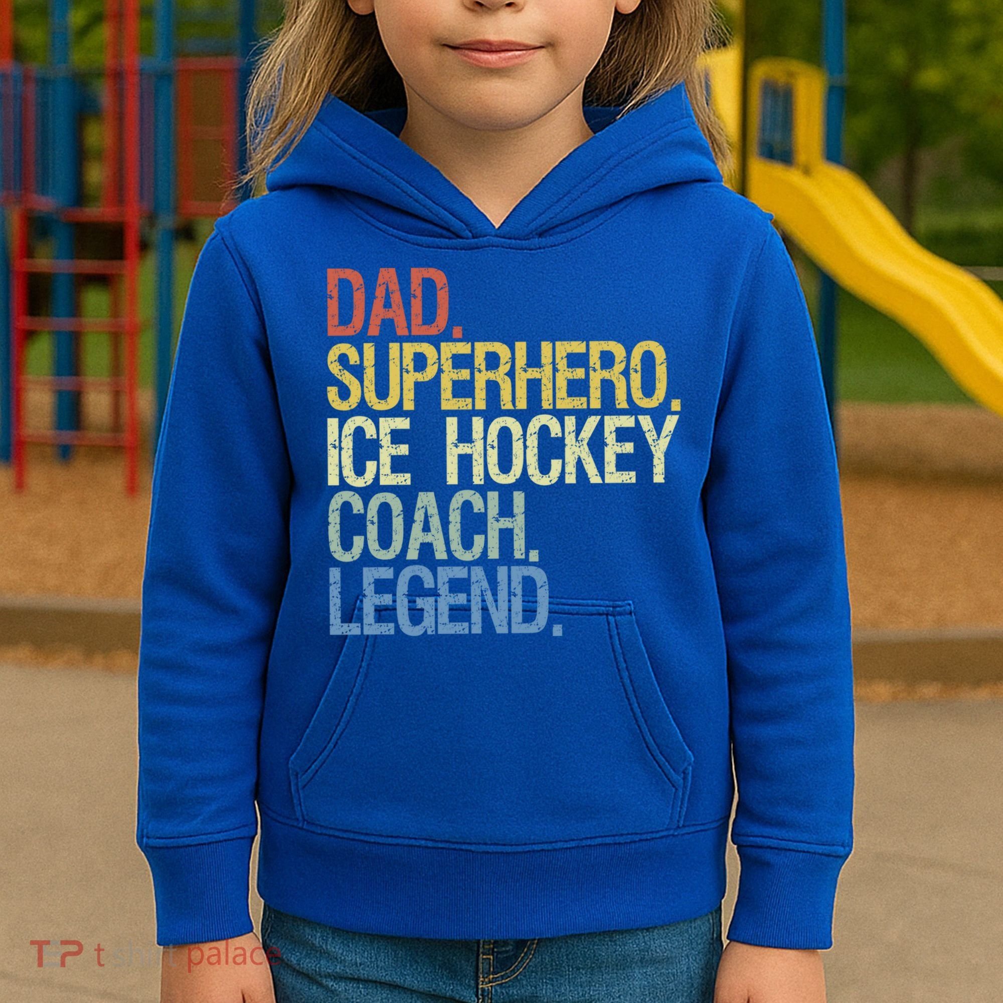 Ice Hockey Coach Cool Gift Kids Hoodie