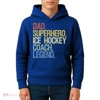 Ice Hockey Coach Cool Gift Kids Hoodie thumb 4