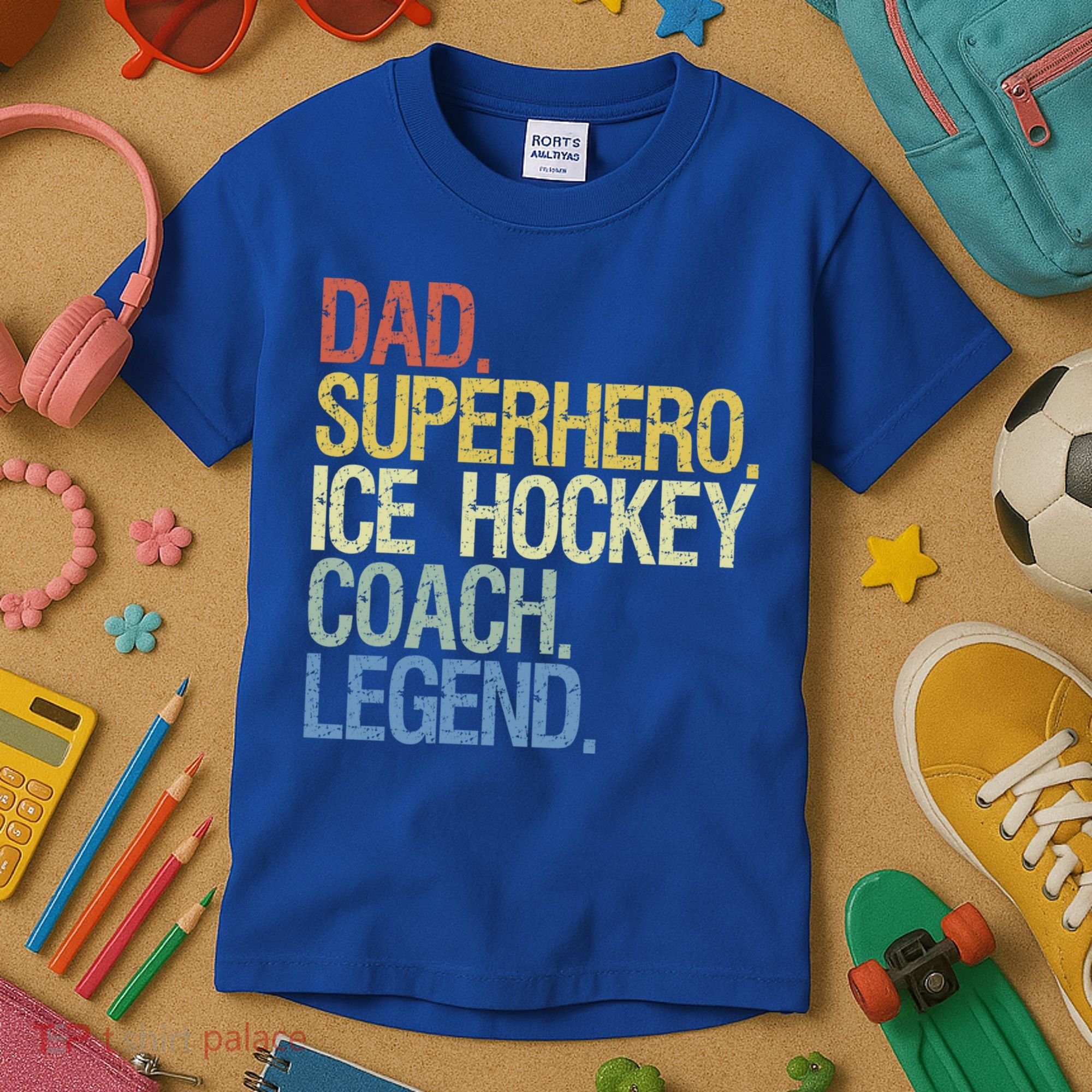 Ice Hockey Coach Cool Gift Kids T-Shirt