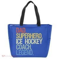 Ice Hockey Coach Cool Gift Tote Bag thumb 0