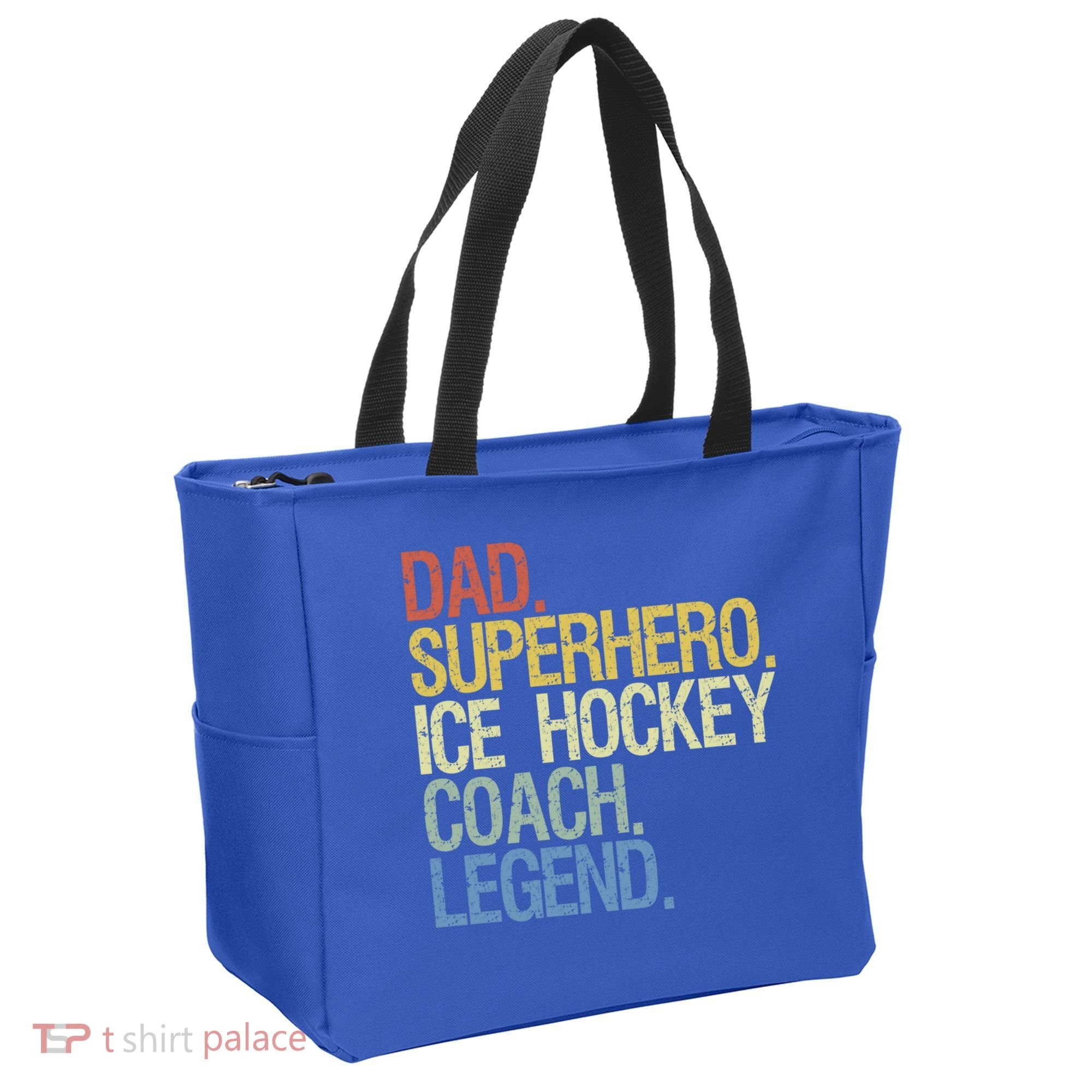 Ice Hockey Coach Cool Gift Tote Bag