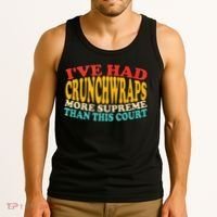 IVe Had Crunchwraps More Supreme Than This Court Tank Top thumb 3